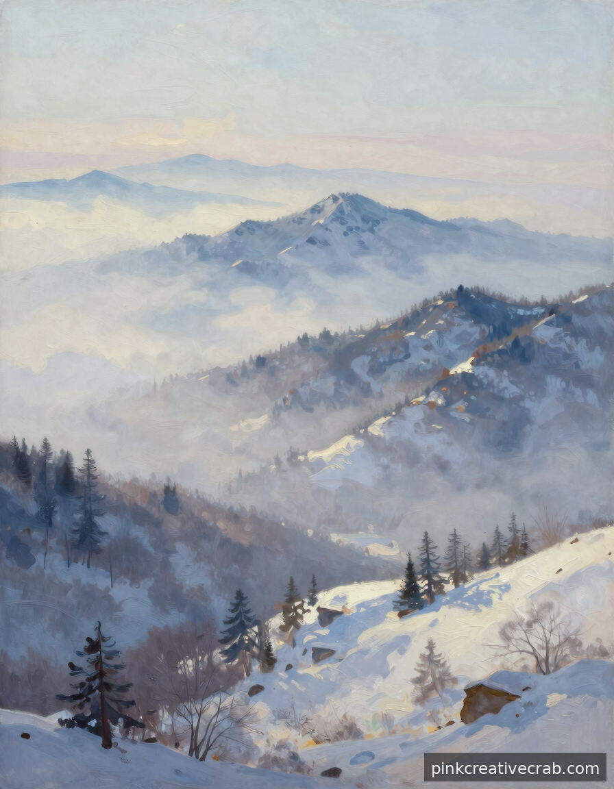 That Misty Mountain Winter Scene You Have Been Too Scared to Try