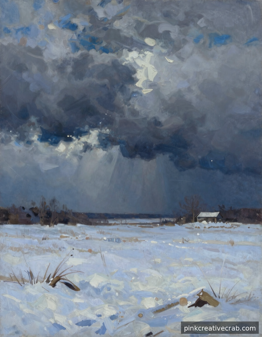 Dark Stormy Winter Skies That Actually Look Better When Imperfect