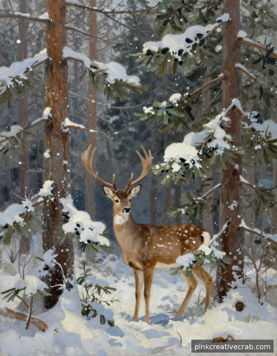 Hidden Deer in a Snowy Forest — More Achievable Than You Ever Imagined