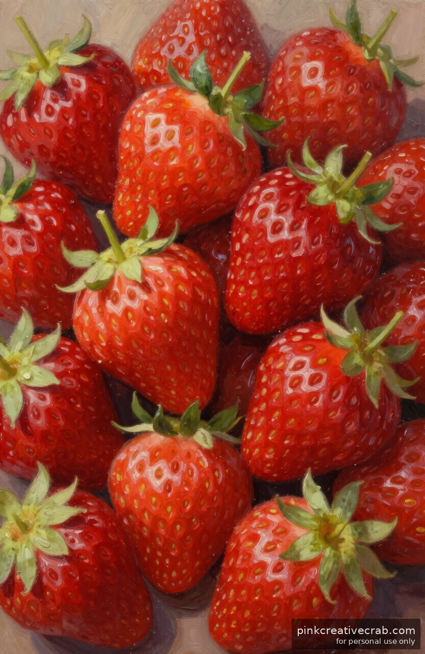 Meet the Strawberry Still Life of Your Cottagecore Dreams