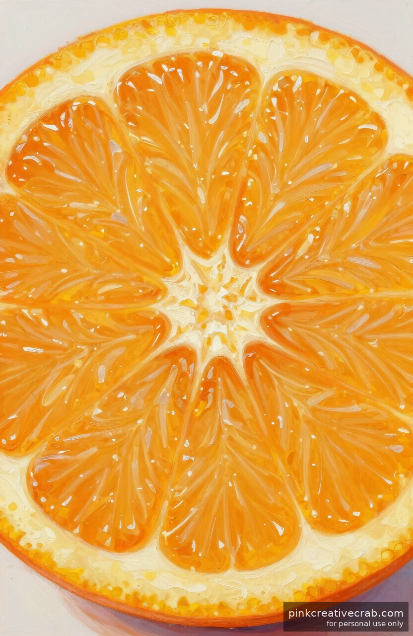 Your Kitchen Wall Has Been Waiting for This Magical Citrus Slice