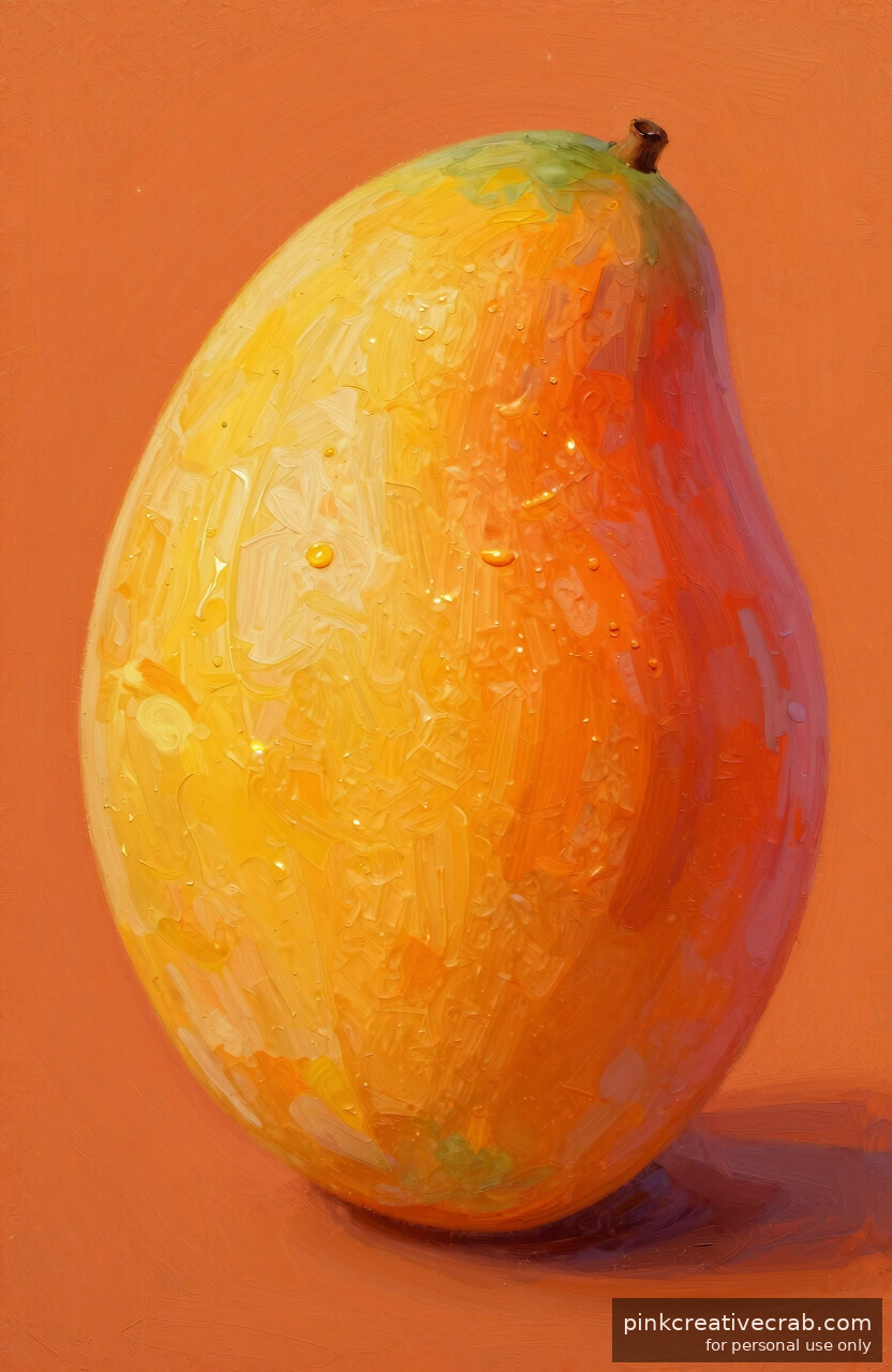 5 Beginner Brushstrokes That Turn a Mango Into a Masterpiece