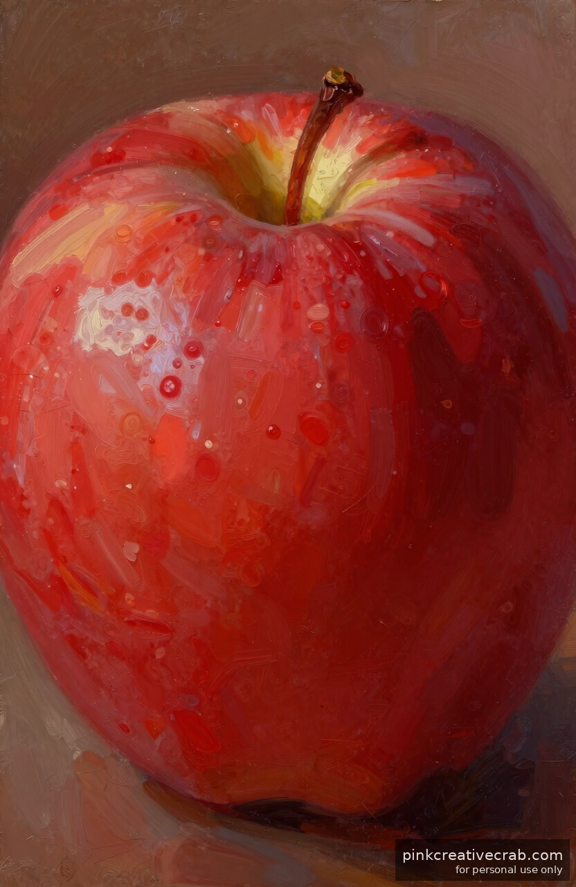 Why a Single Red Apple Might Be the Most Satisfying Thing You Paint Today