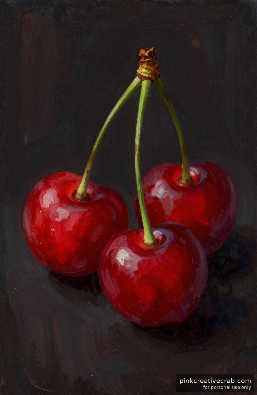 3 Cherries, One Canvas, Endless Satisfaction