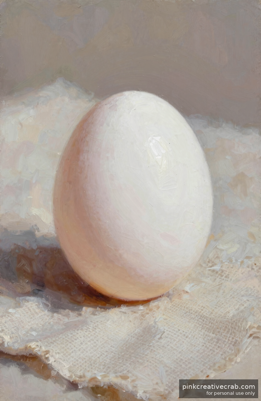 You Have Never Seen a Plain White Egg Look This Absolutely Beautiful