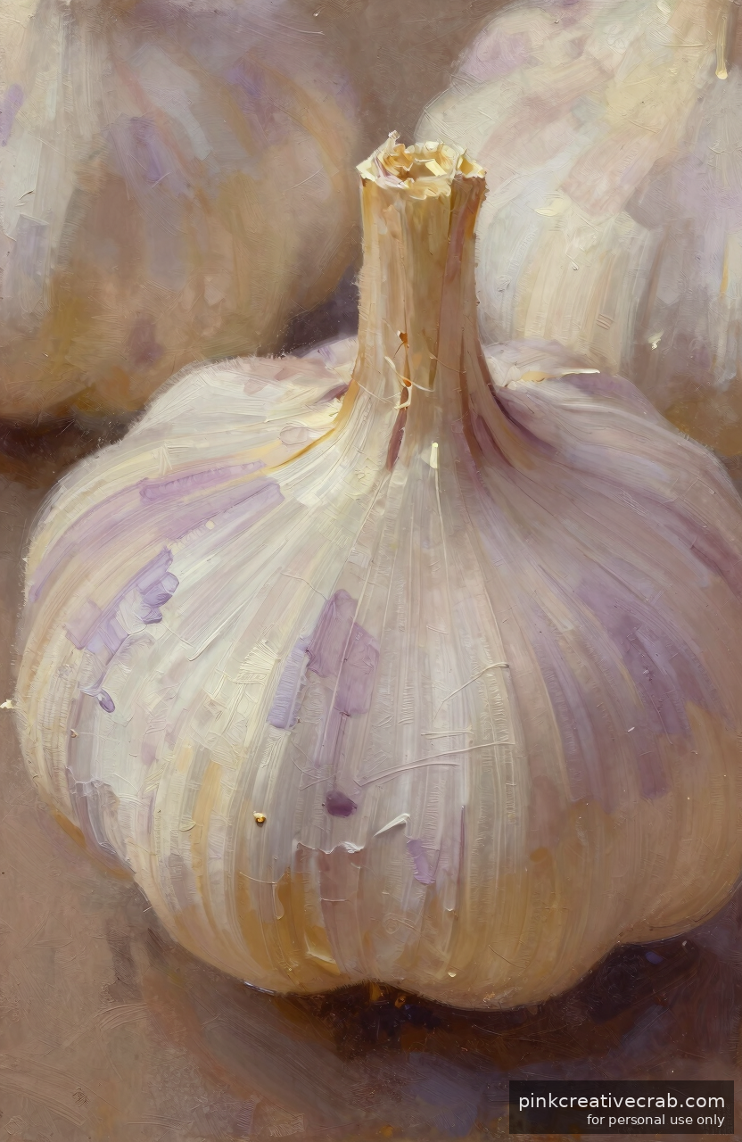 5 Minutes to Set Up, a Lifetime to Treasure — Paint a Simple Garlic Clove