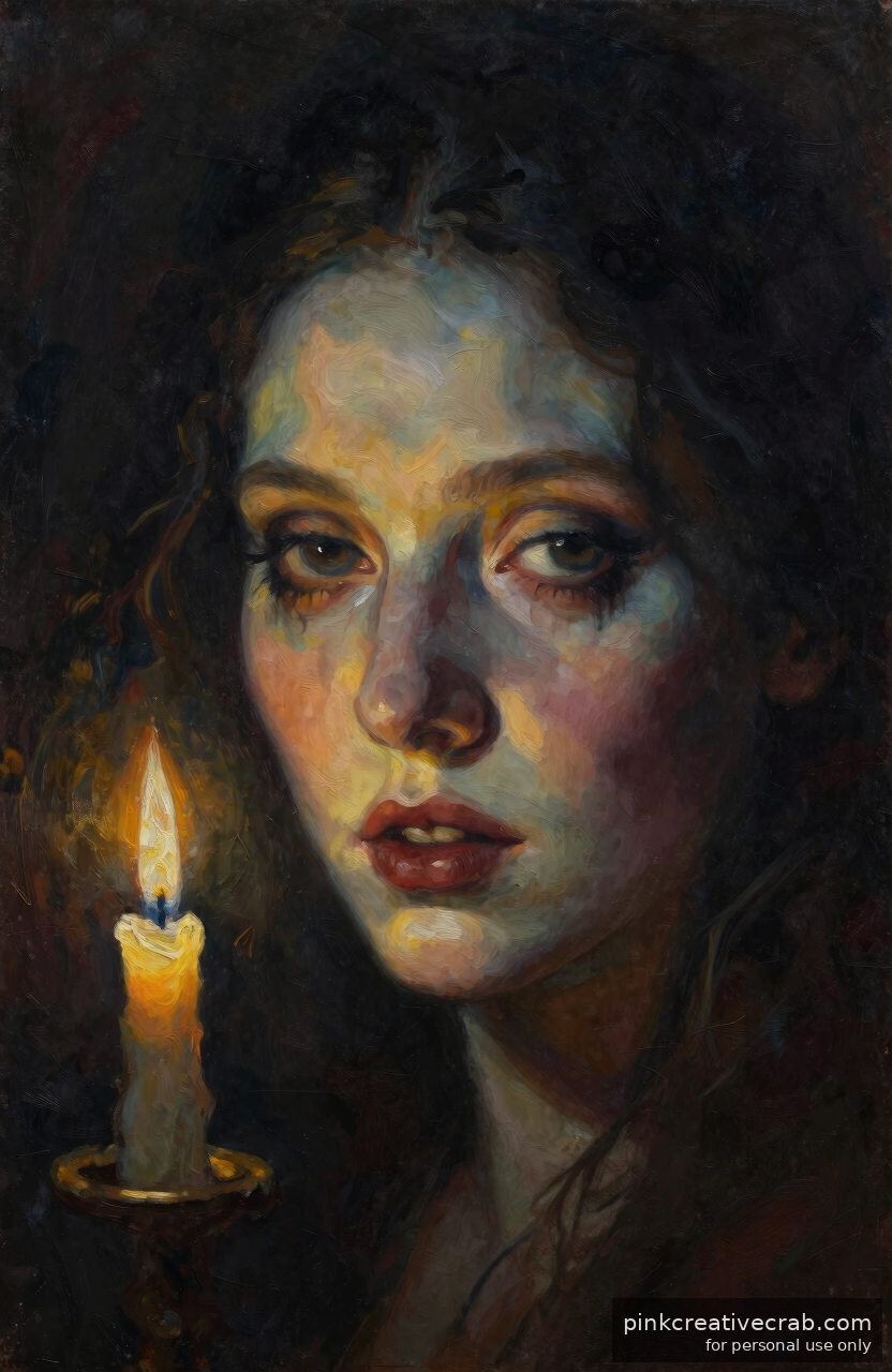3 Layers of Dark Magic That Turn a Plain Canvas Into a Stunning Gothic Portrait