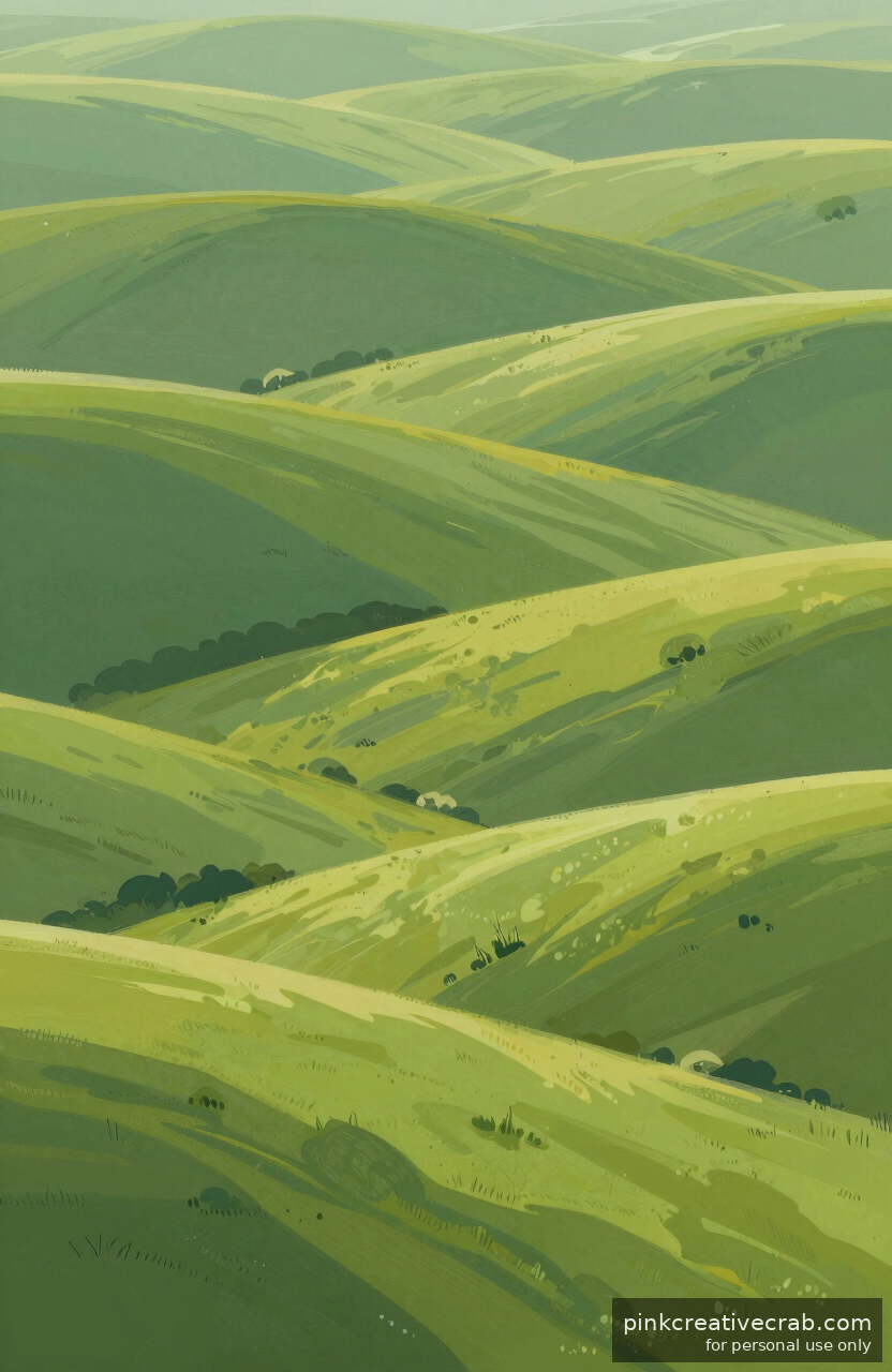 Rolling Hills So Cozy You Will Want to Paint Them Twice
