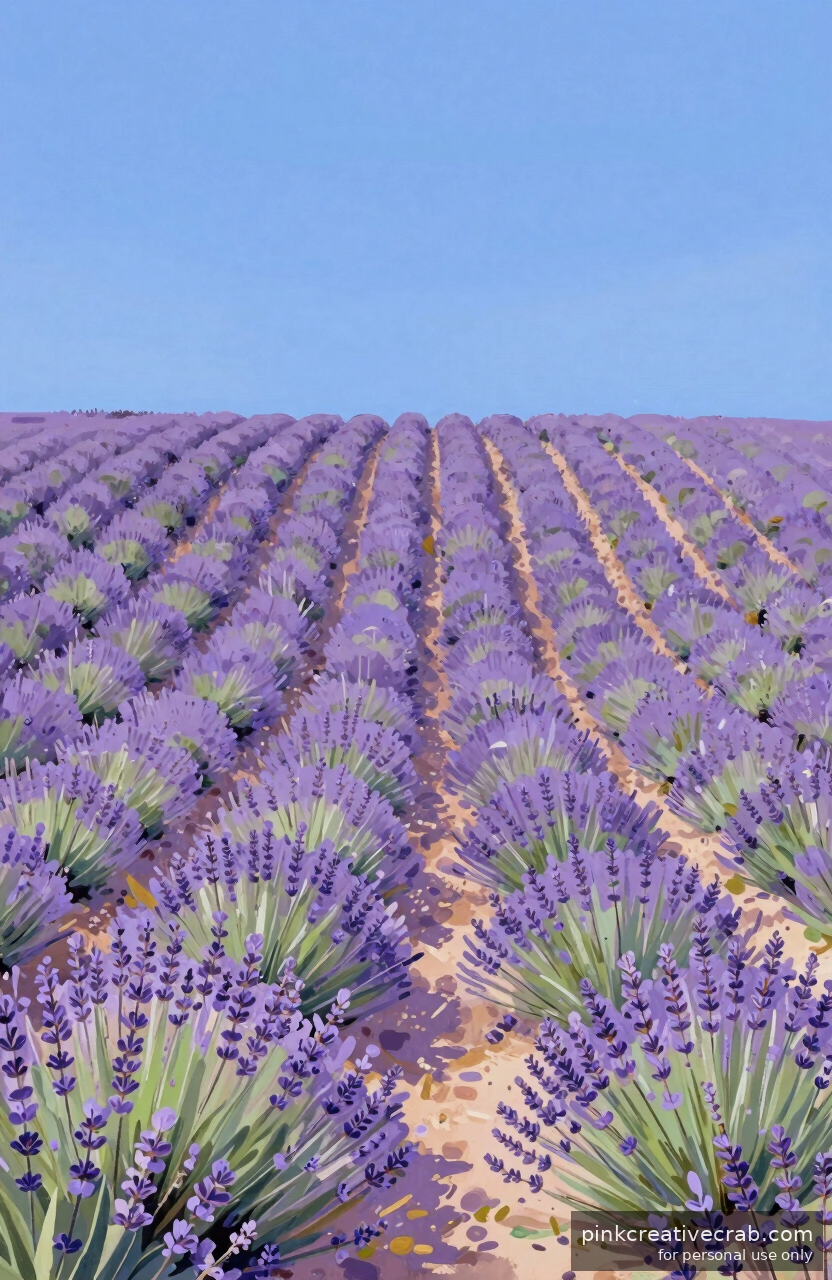 The Dreamy Lavender Field That Belongs on Your Wall