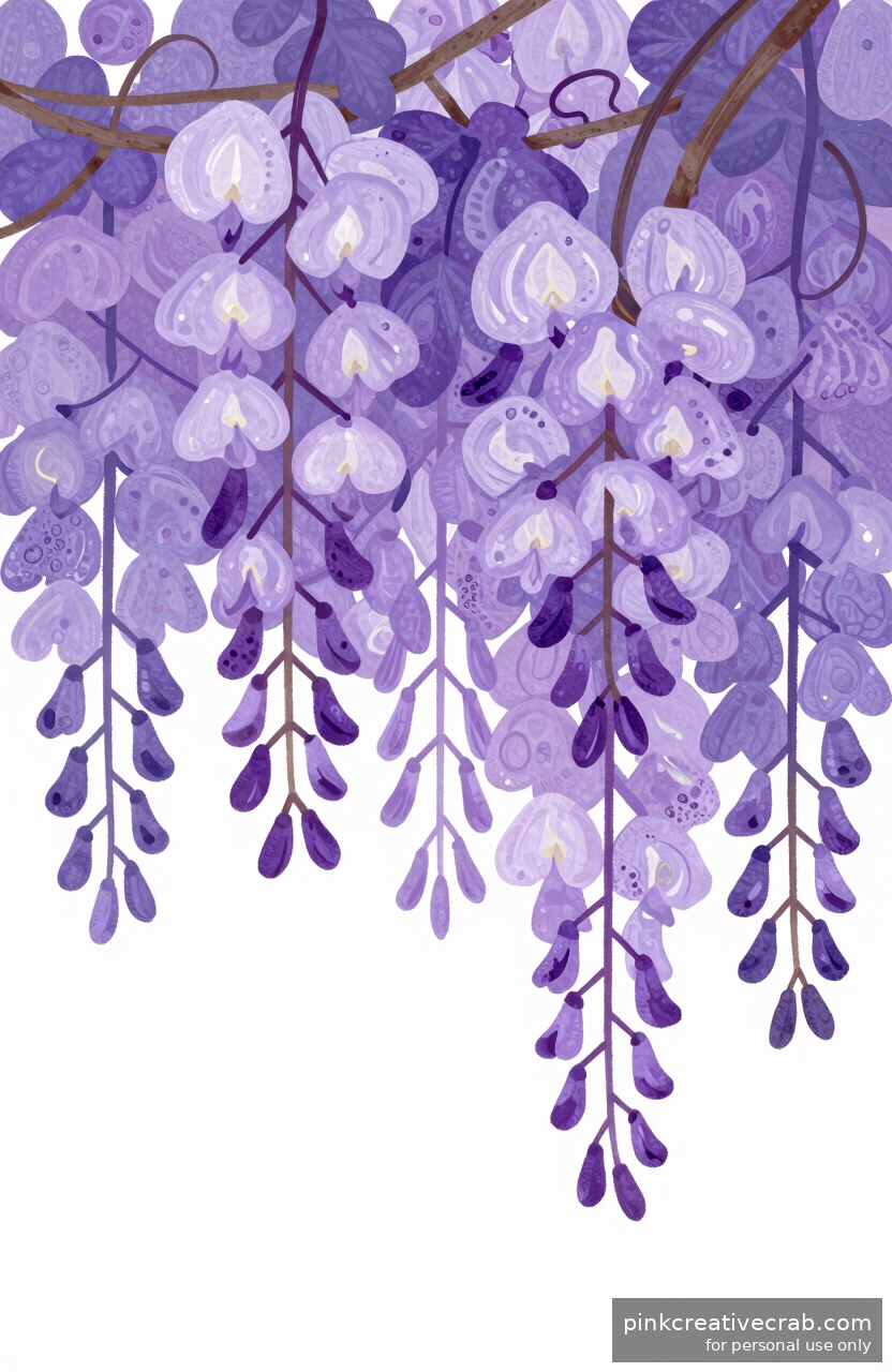 Painting Wisteria in Gouache Is Easier Than Anyone Ever Told You