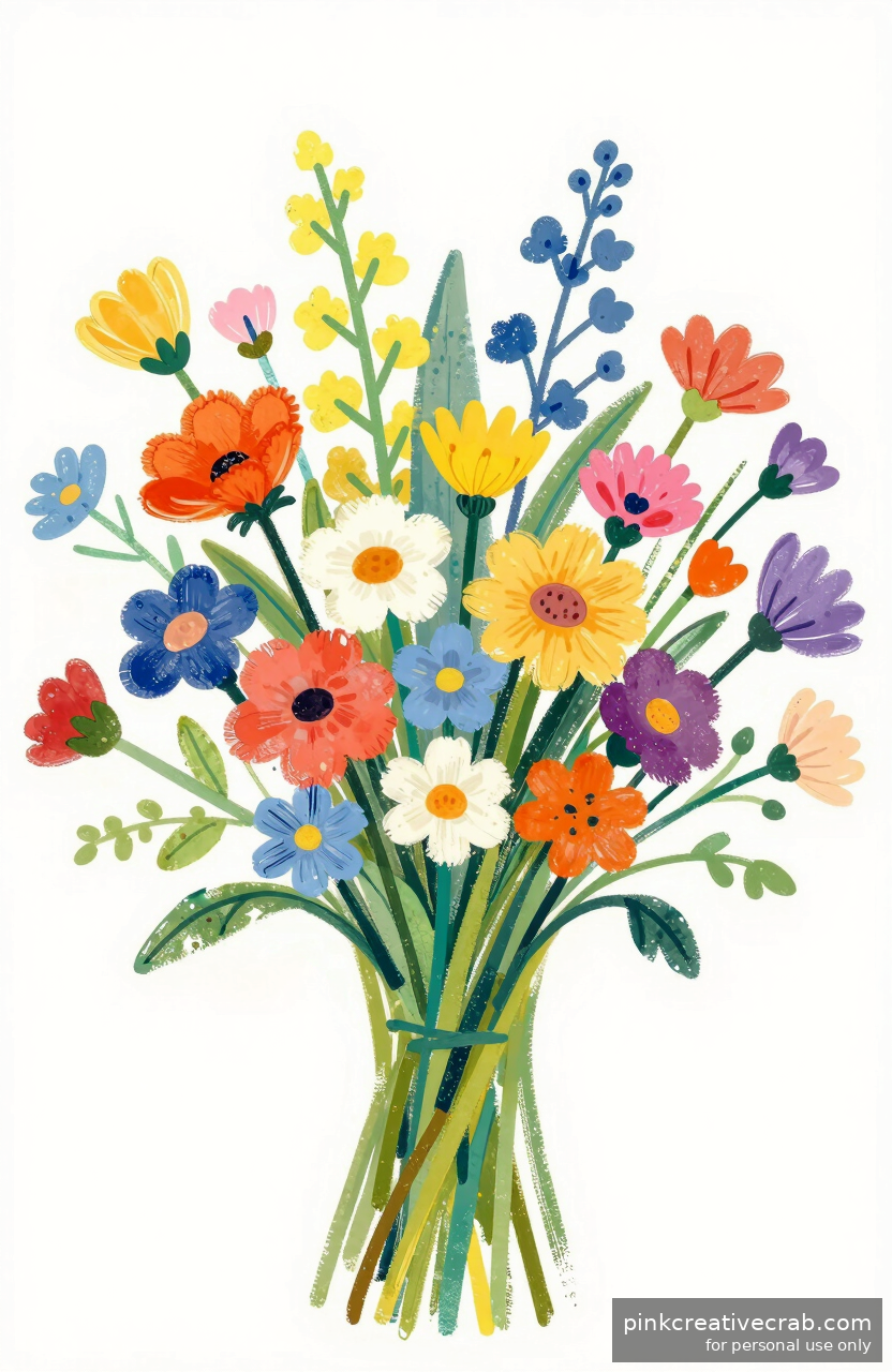 Everyone Will Think You Spent Hours on This Effortless Wildflower Bouquet