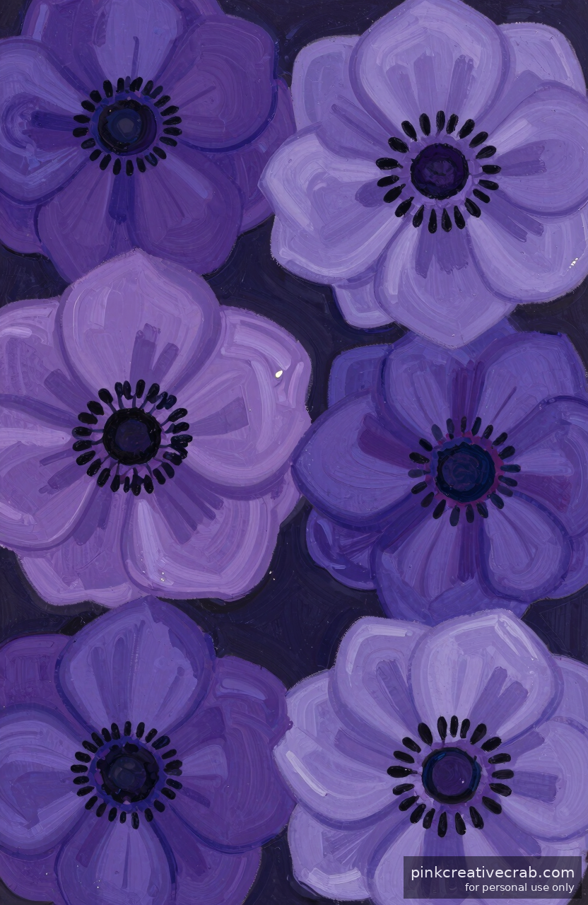 5 Brush Strokes Are All You Need for This Gorgeous Anemone
