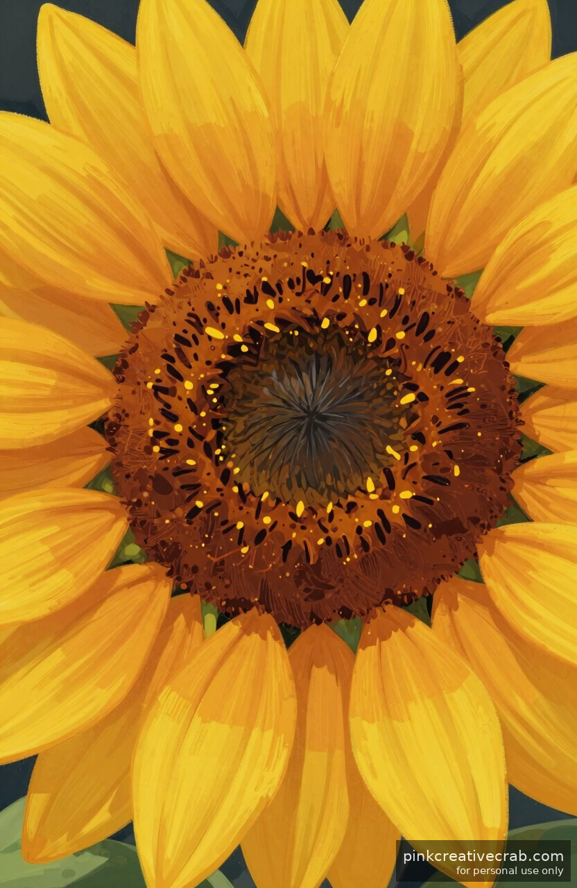 Why Sunflowers Are the Perfect First Gouache Flower for Total Beginners