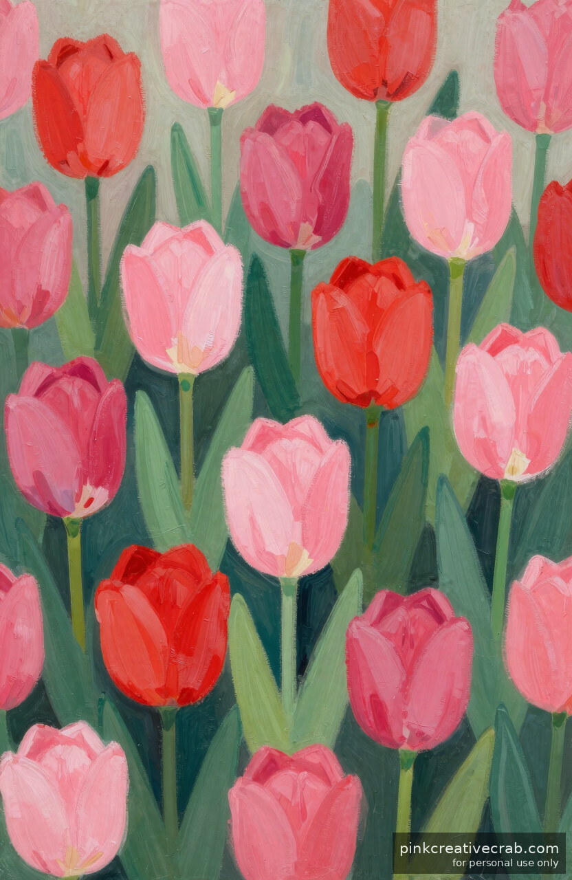 Meet the Loose Tulip Painting Your Living Room Has Been Waiting For