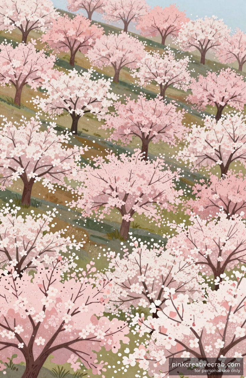That Irresistible Cherry Blossom Hillside You Keep Scrolling Past on Pinterest