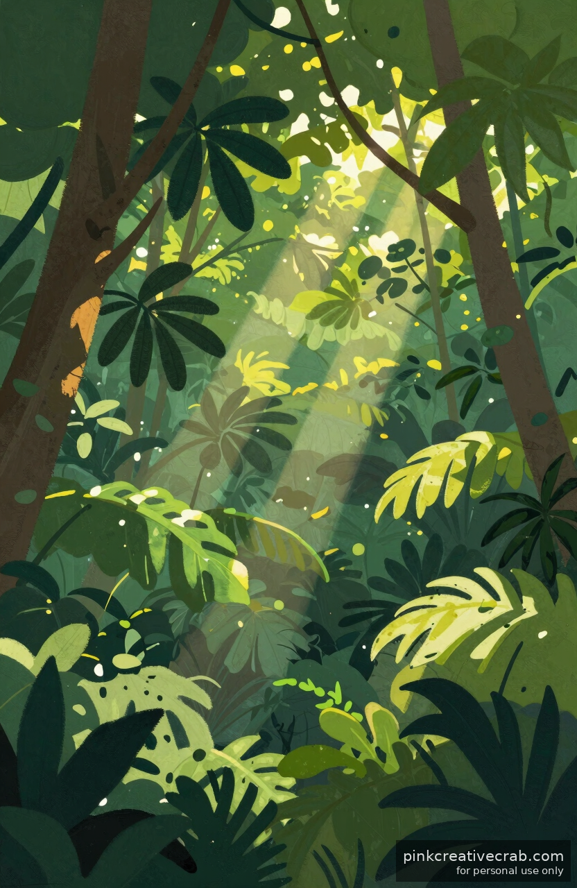Rainforest Canopy Light So Stunning It Barely Feels Real