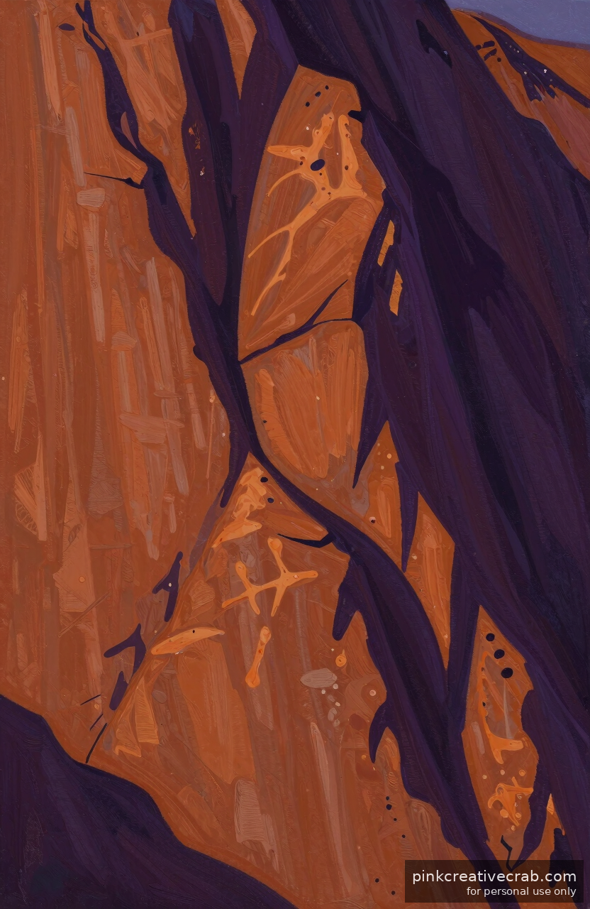 Dramatic Cliff Faces That Make Gouache Painting Landscapes Feel Like an Adventure