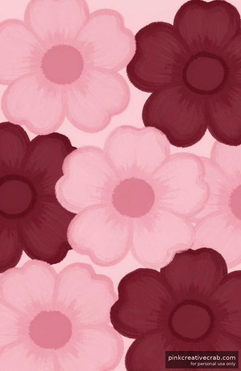 That Dreamy Blush and Burgundy Floral Palette Everyone Is Obsessed With Right Now