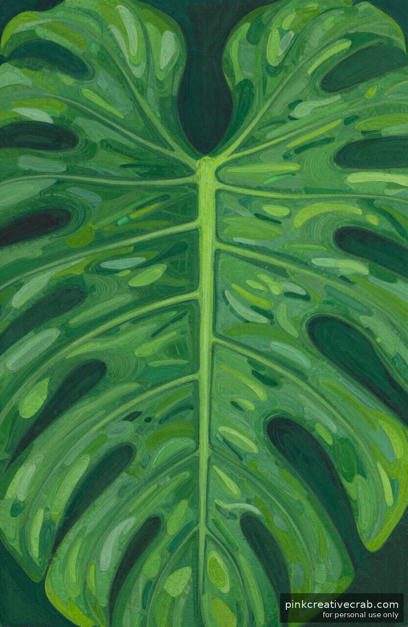 A Tiny Botanical Leaf Study That Feels Like a Big Win