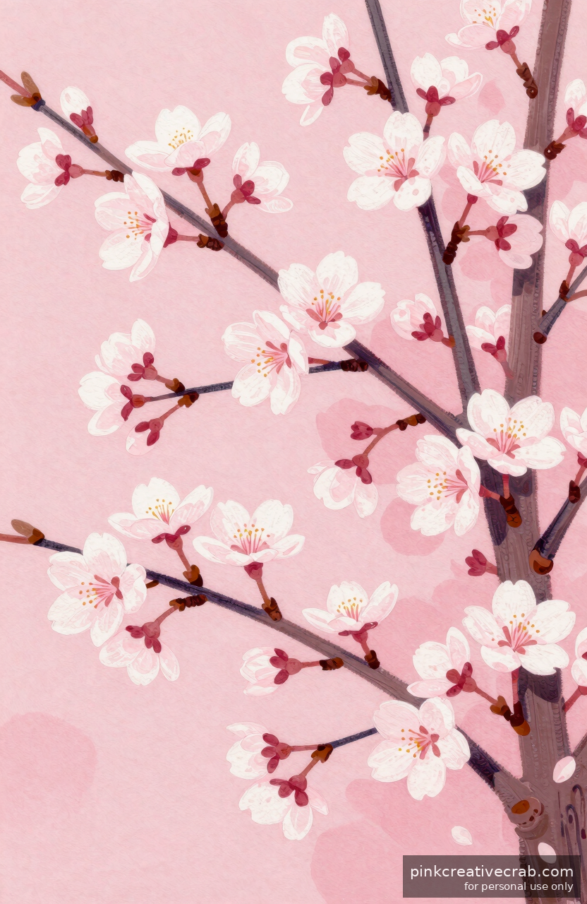 Magical Cherry Blossoms That Come Together in Under an Hour