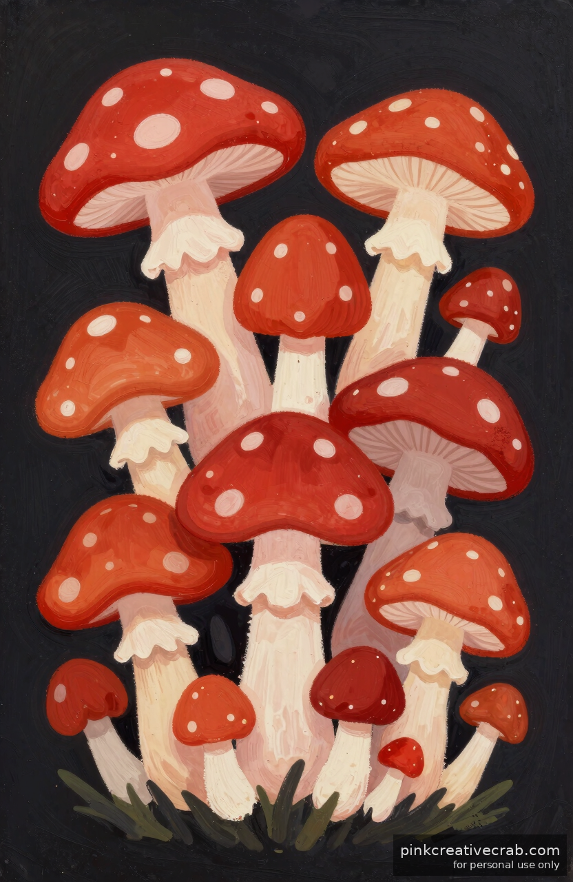 The Dreamy Mushroom Scene That Belongs on Your Wall