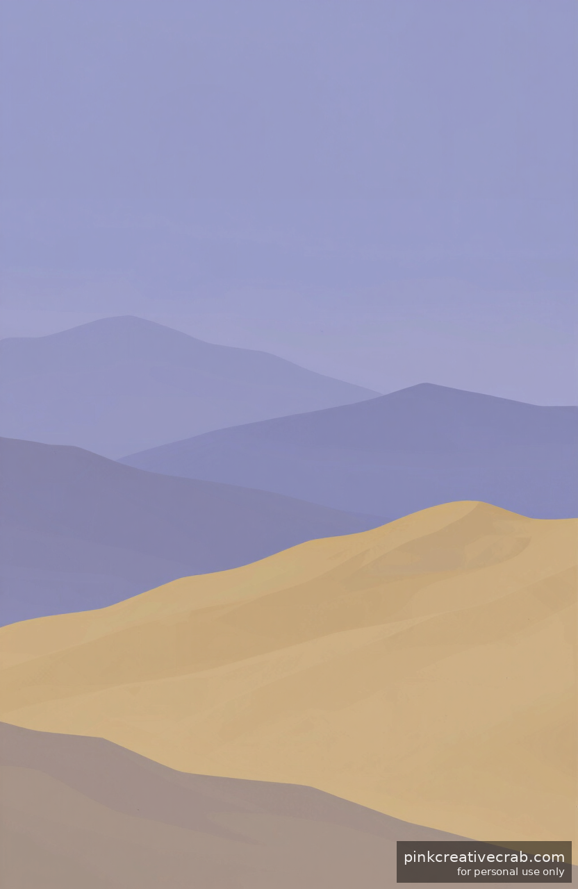 How a Few Simple Strokes Become a Stunning Mountainscape