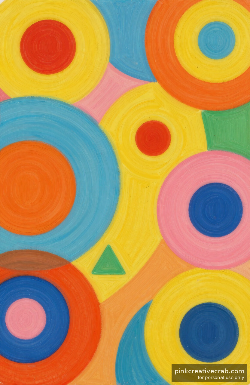 An Abstract Color Play That Looks Intentional Even When You Are Winging It