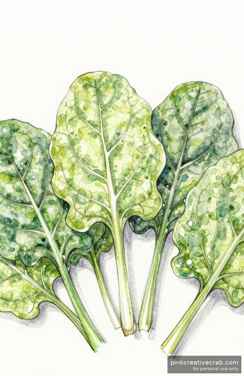 Spinach Leaves — Small, Simple, and Somehow Absolutely Stunning