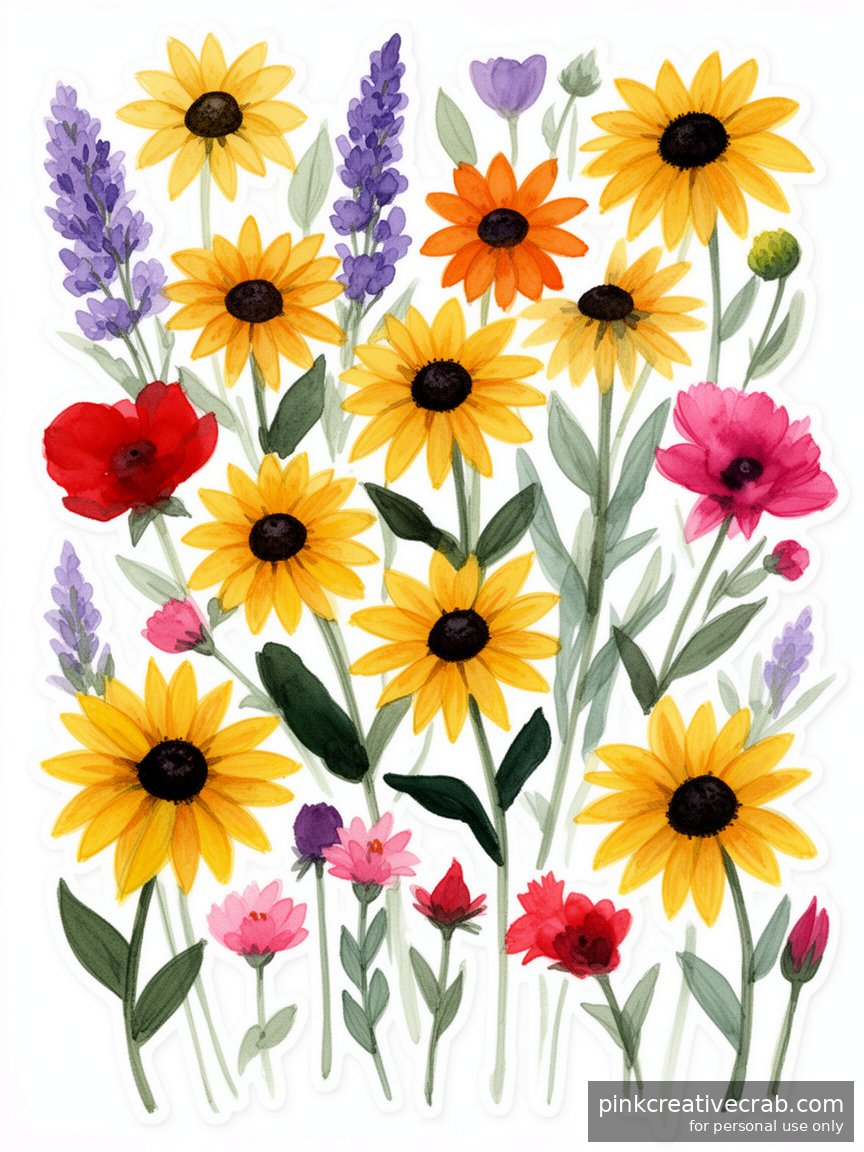 Meet the Black-Eyed Susan of Your Cottagecore Sketching Dreams