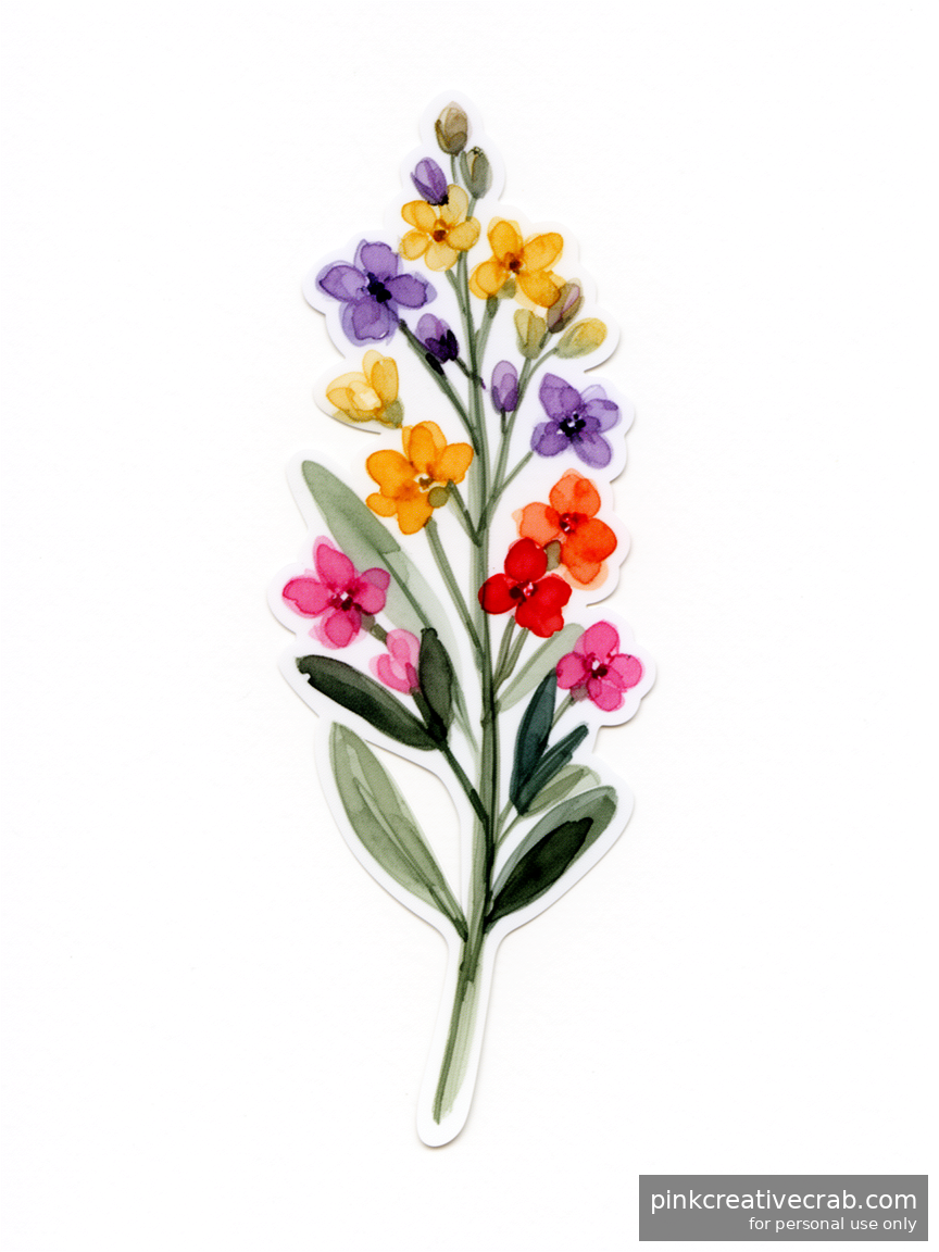 Magical and Minimal — Sketching a Single Wildflower Sprig in Under 10 Minutes