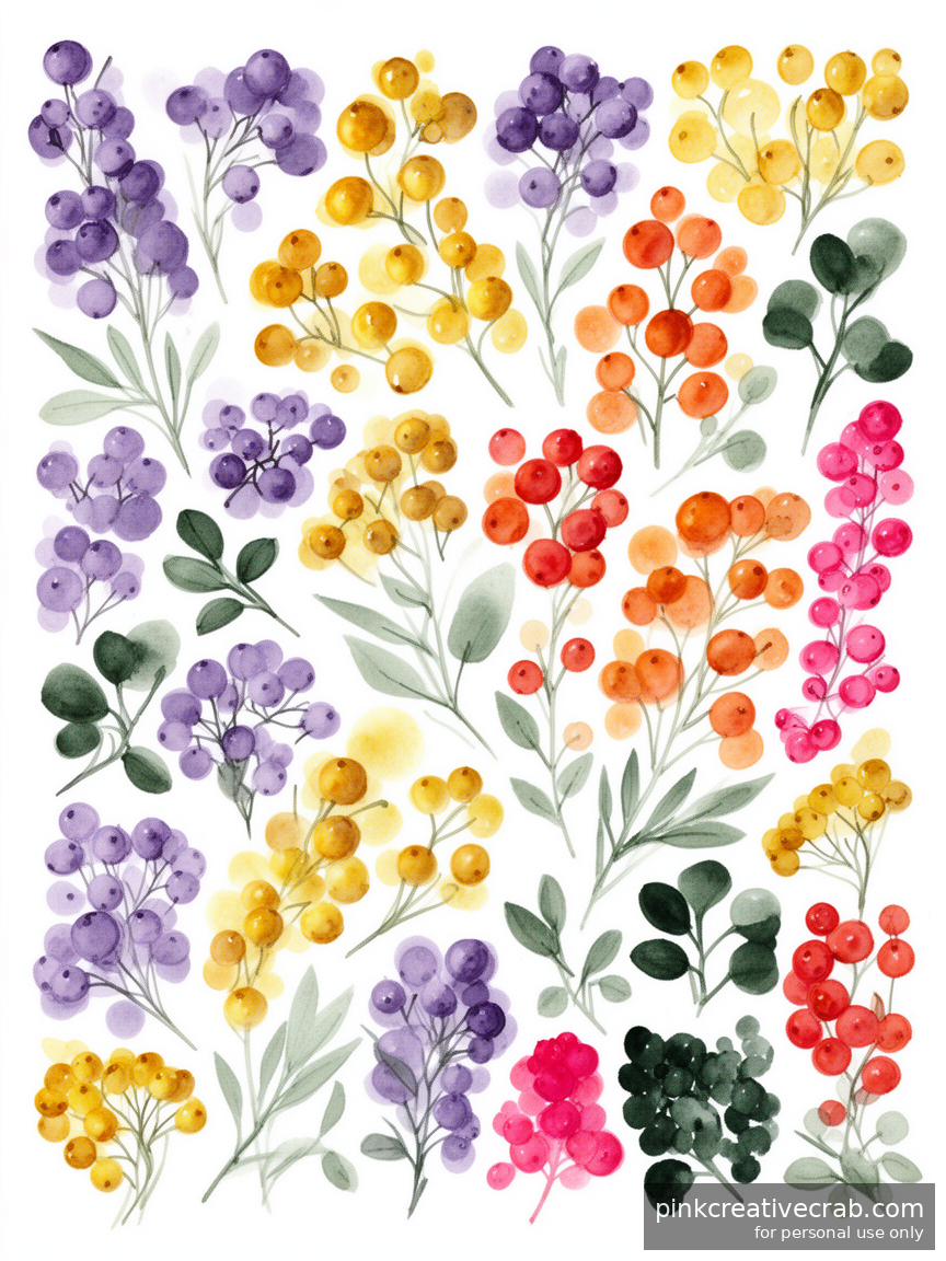 Stunning Berry Branch Combos That Transform a Blank Page Into Something Frame-Worthy