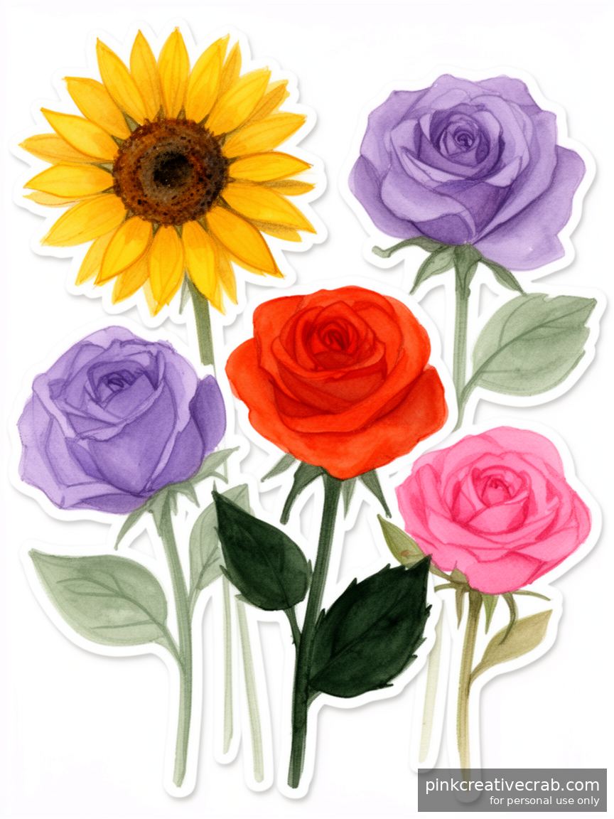 3 Simple Flower Sketchbook Ideas That Beginners Always Fall in Love With Immediately
