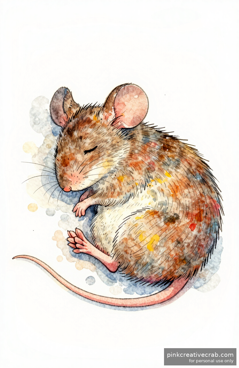 Sleepy Little Mouse