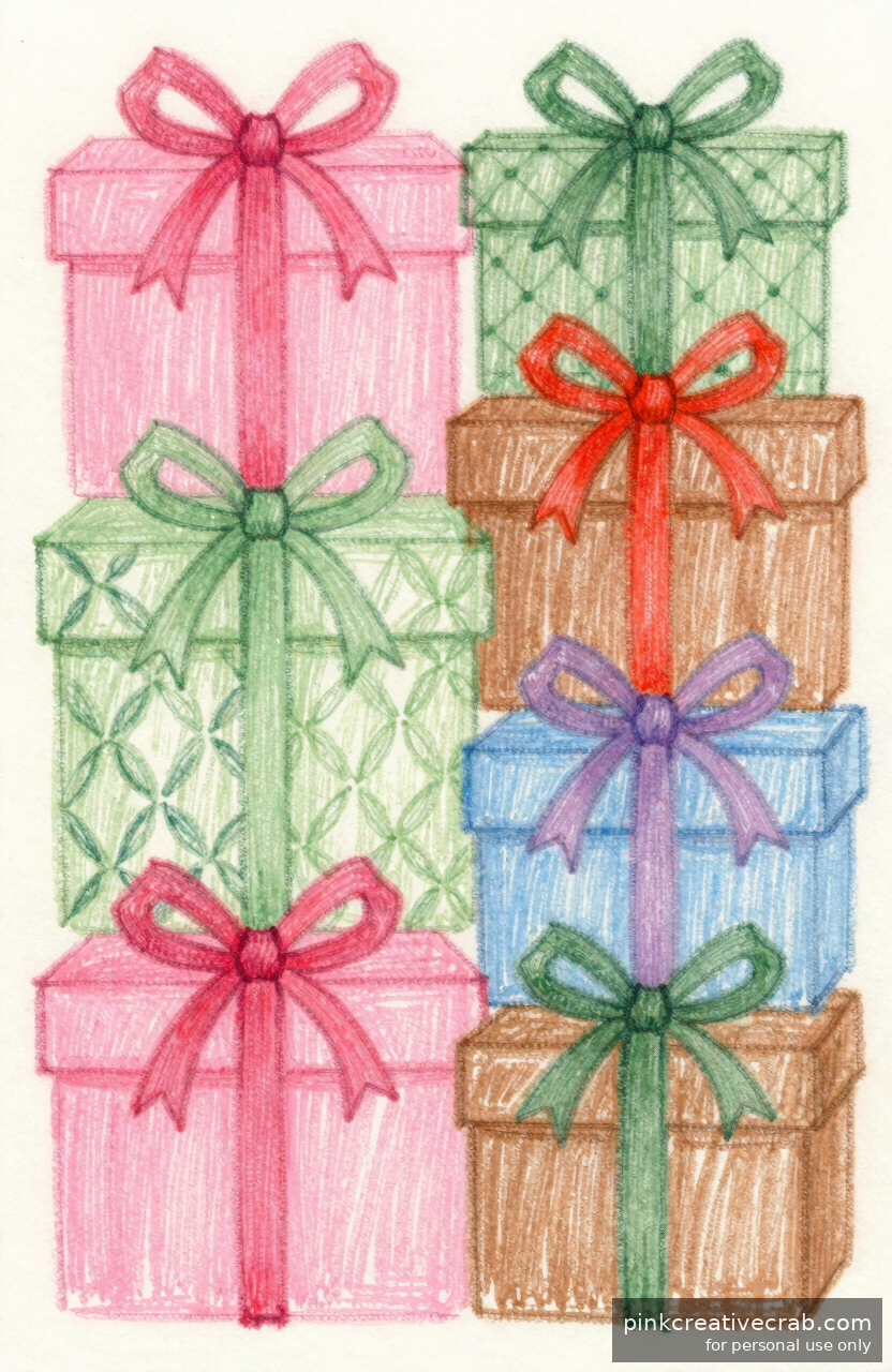 Stacked Gift Boxes