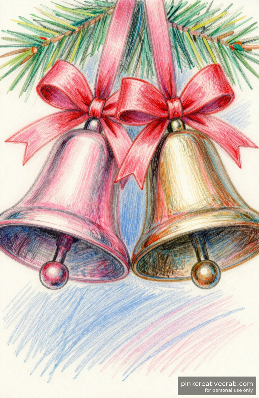 Simple Christmas Bell Charm