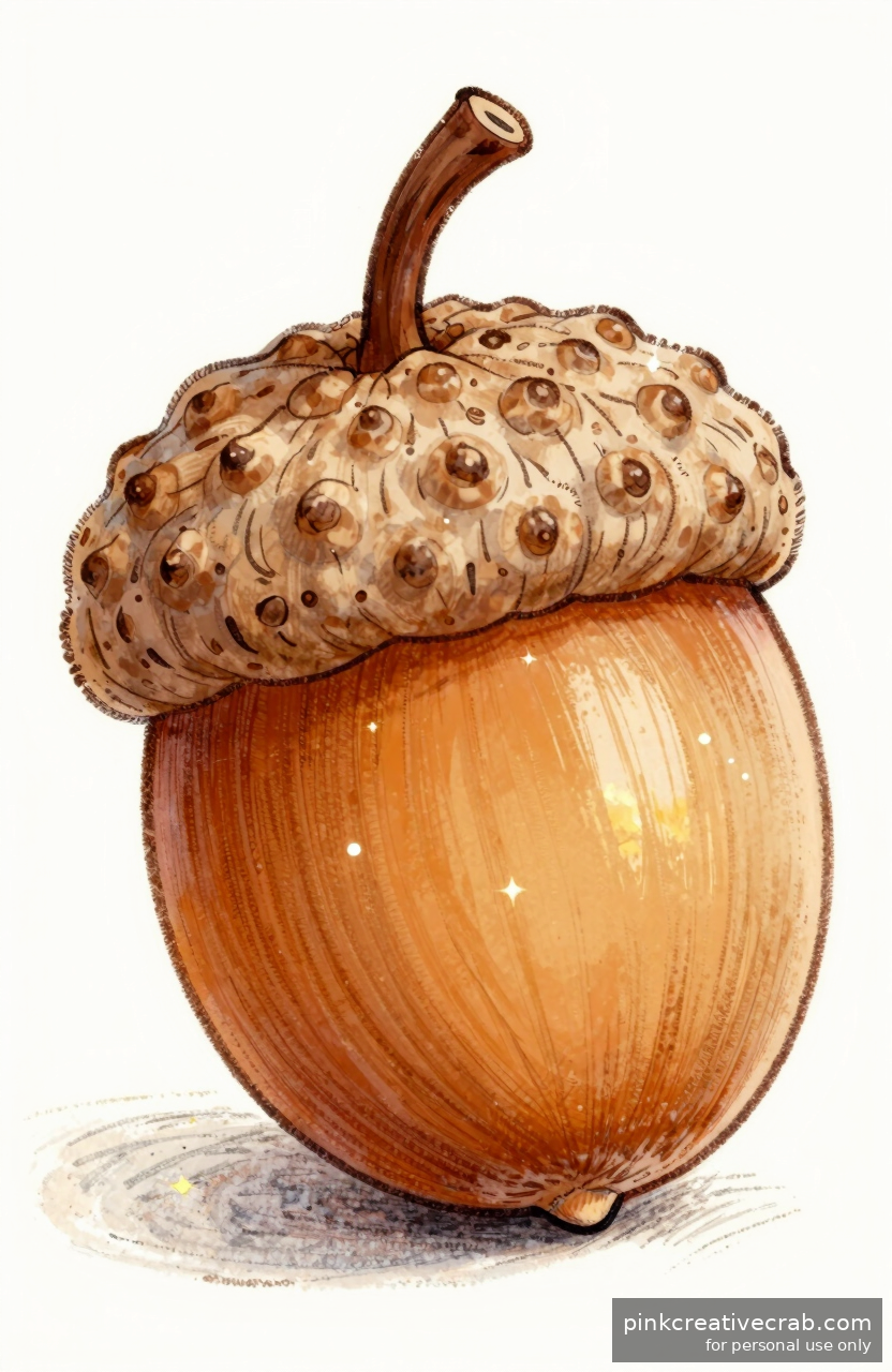 Plump Little Acorn