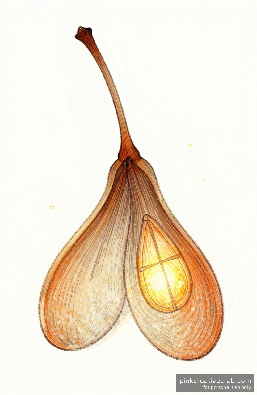 Single Maple Seed Pod