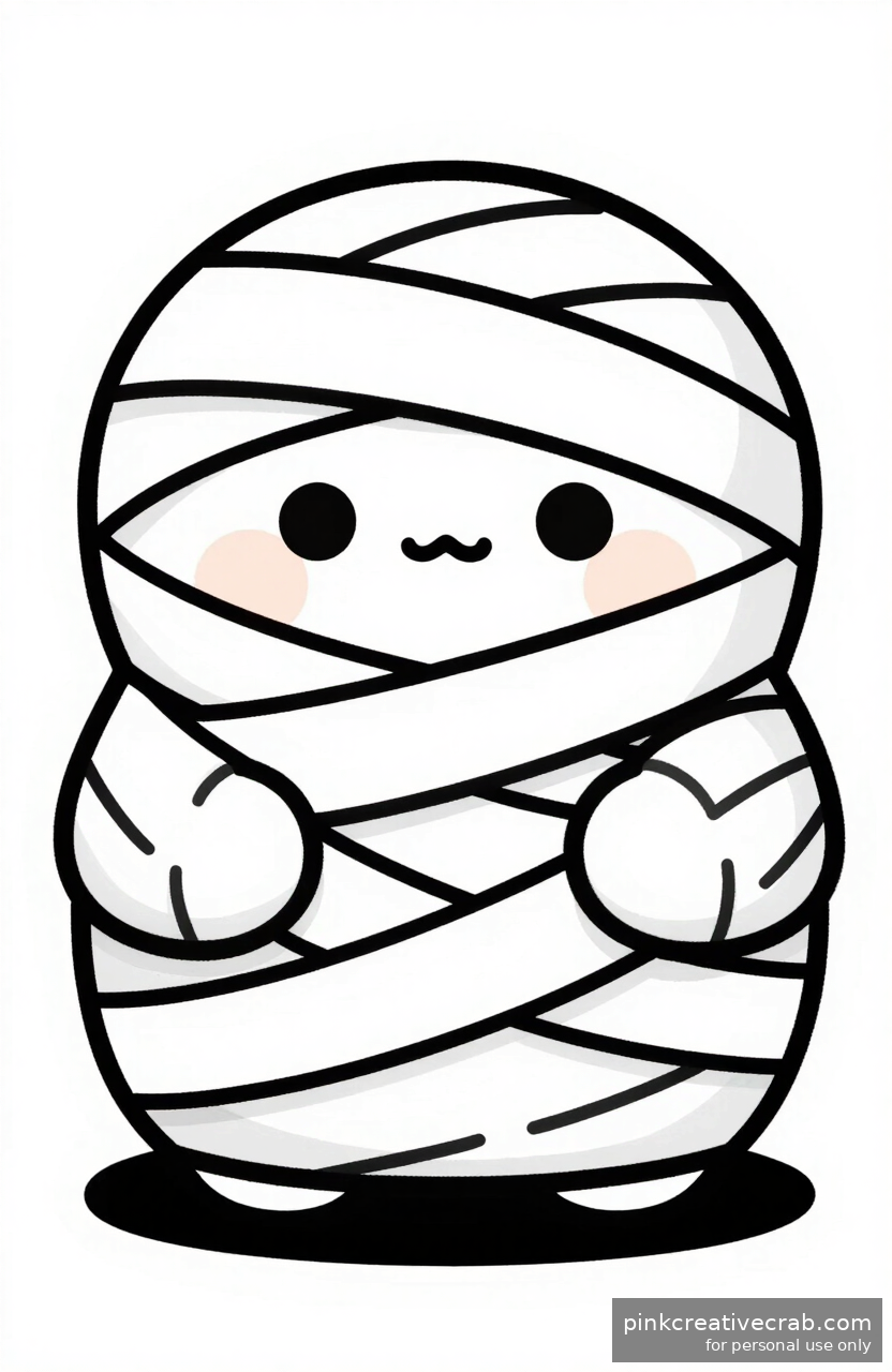 Cozy Wrapped Mummy