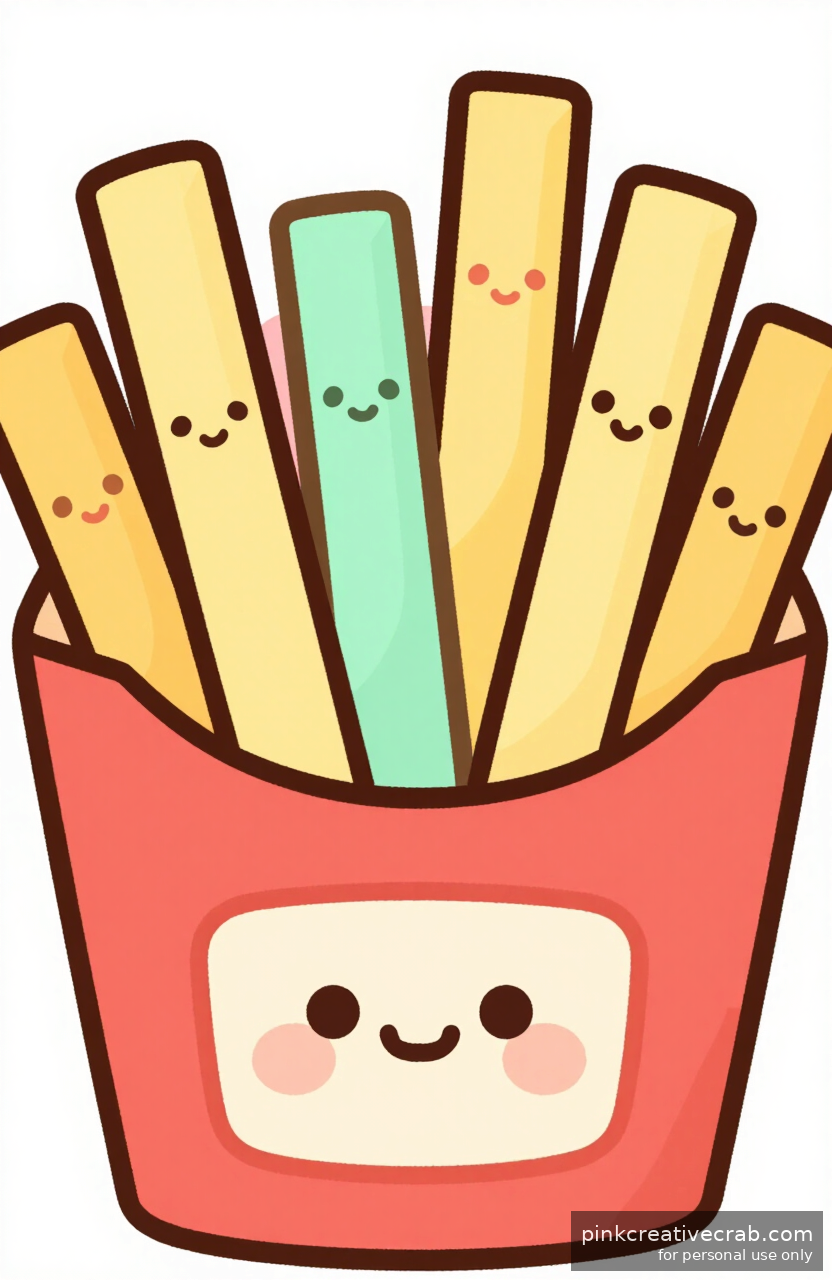 Little French Fries Cup