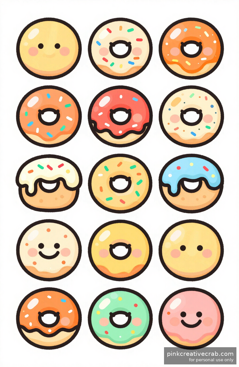 Mini Donut with Sprinkles