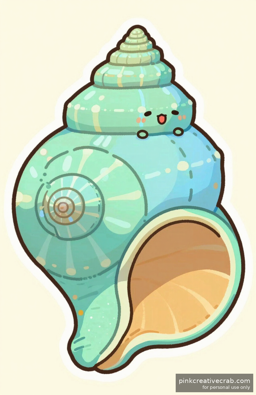 Spiral Seashell Doodle