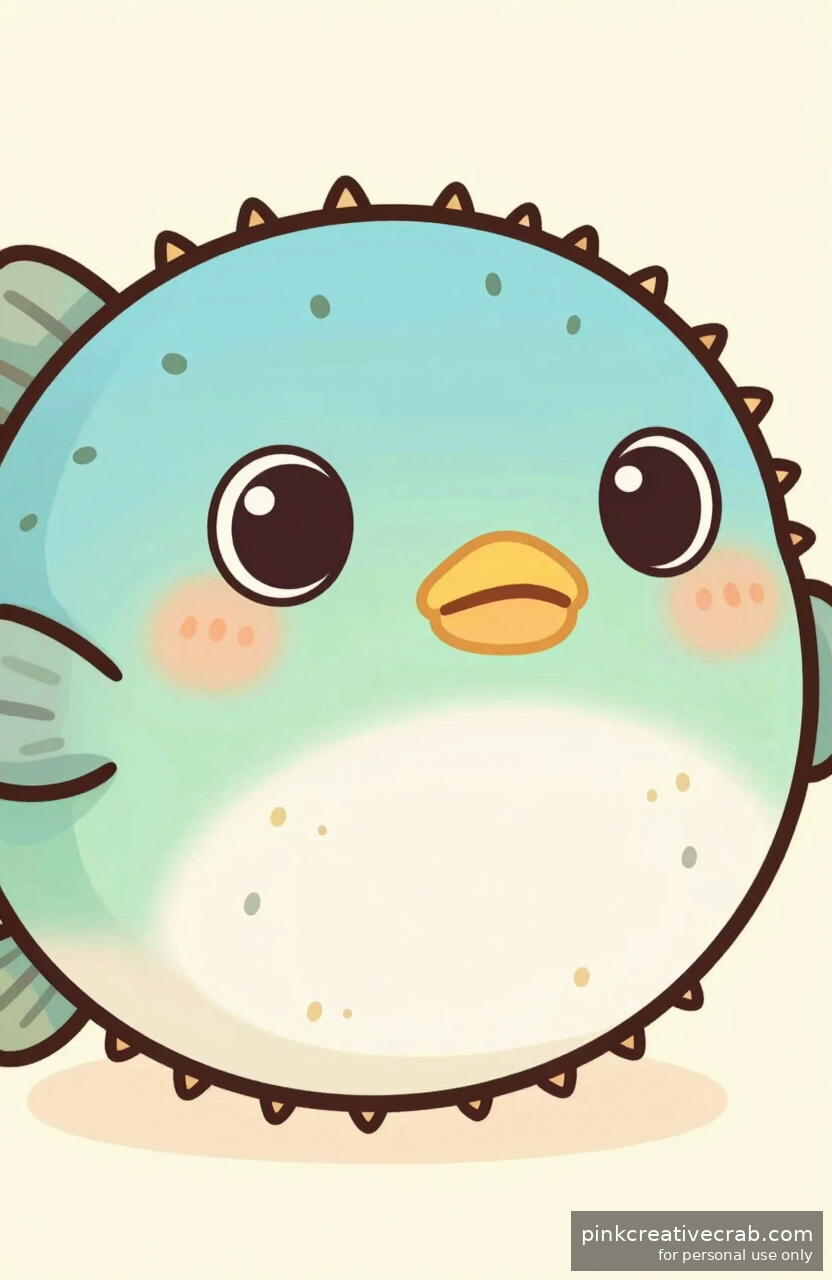 Plump Little Puffer Fish