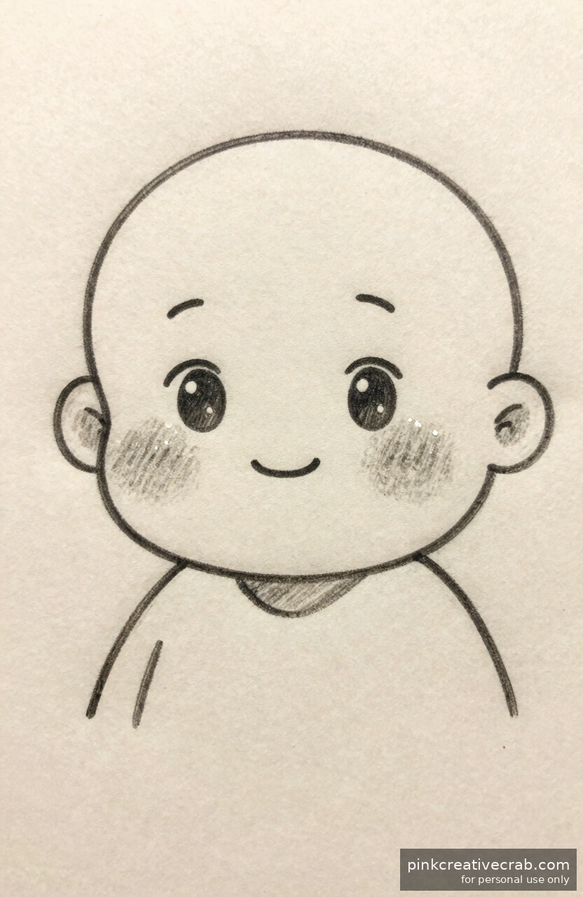 Chubby Anime Star with Sparkle
