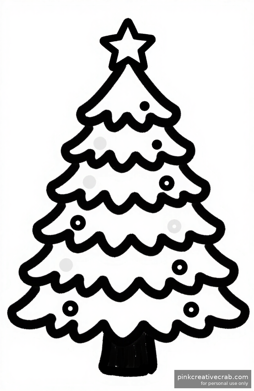 Chubby Holiday Pine Tree