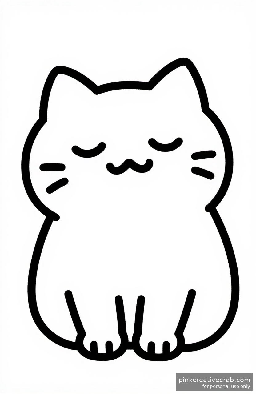Blissful Cat Eyes Closed