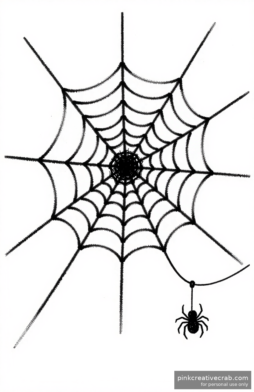 Tangled Spiderweb Corner
