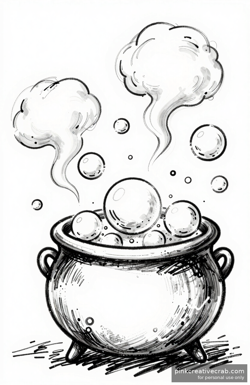 Bubbling Witch's Cauldron