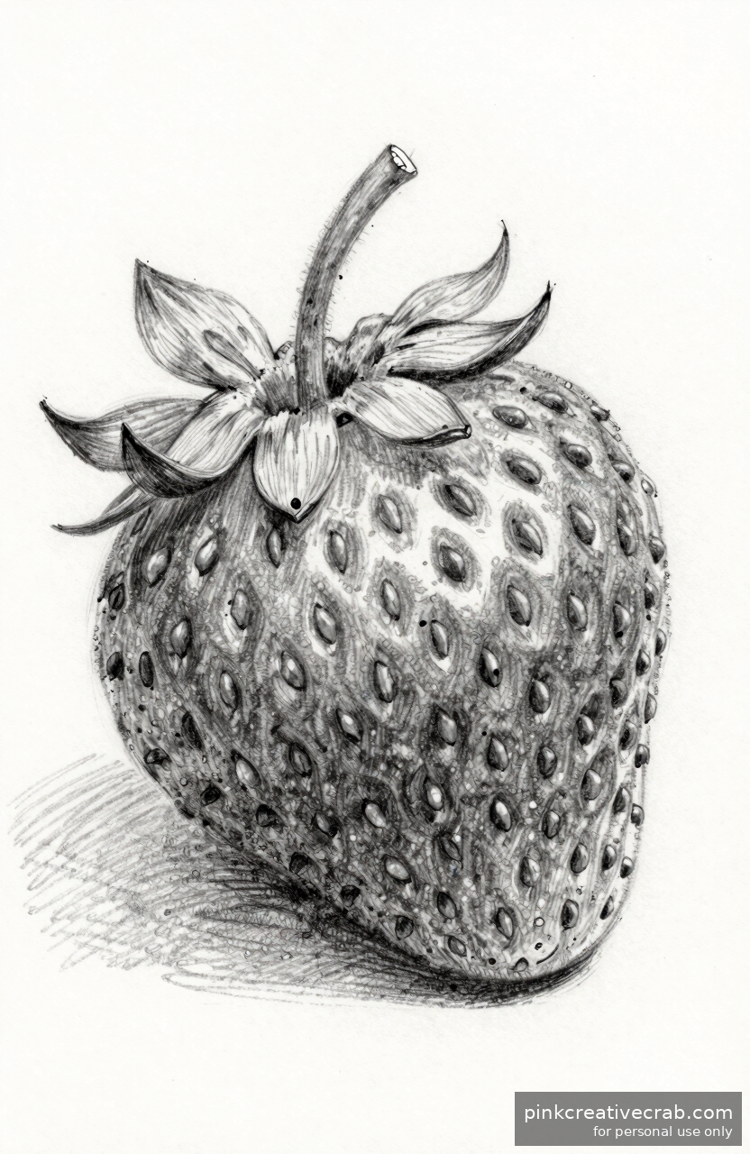 Plump Single Strawberry