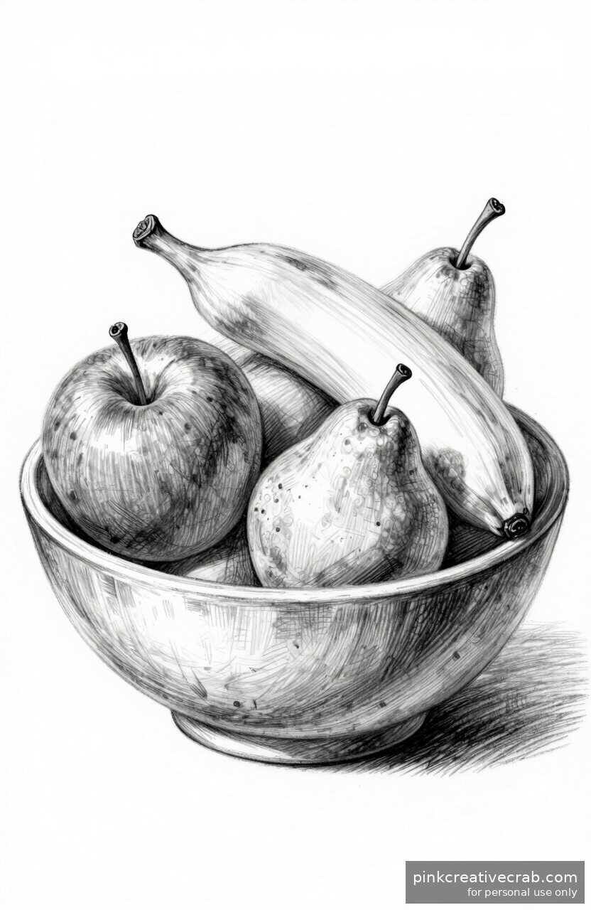 Rustic Bowl of Mixed Fruit