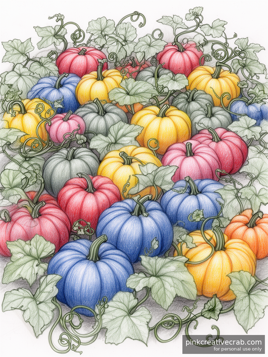 Round Pumpkin Patch
